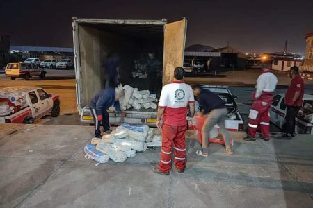 ارسال بیش از یک‌هزار چادر به مناطق زلزله‌زده خوی توسط هلال احمر خوزستان