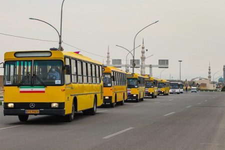 افزایش زمان فعالیت اتوبوس‌های شهر اهواز تا عید فطر