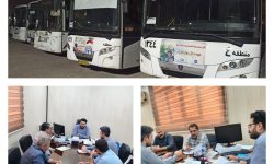ستاد استقبال از مهر در سازمان اتوبوسرانی اهواز